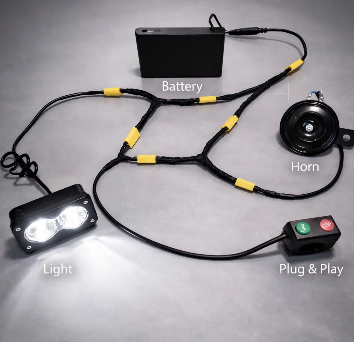 Battery Powered Baja + Horn